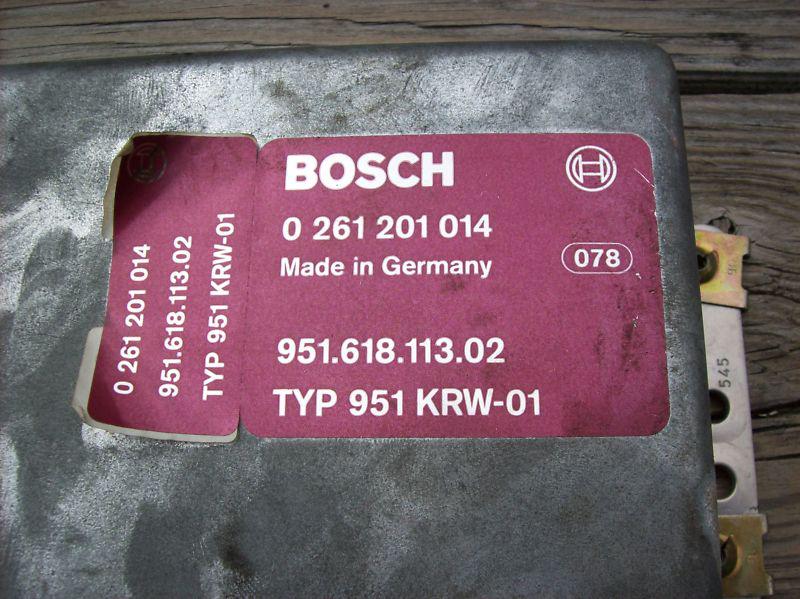 86-87 Porsche 944 Turbo KLR ECU Computer Unit, PCM Module, US $200.00, image 2