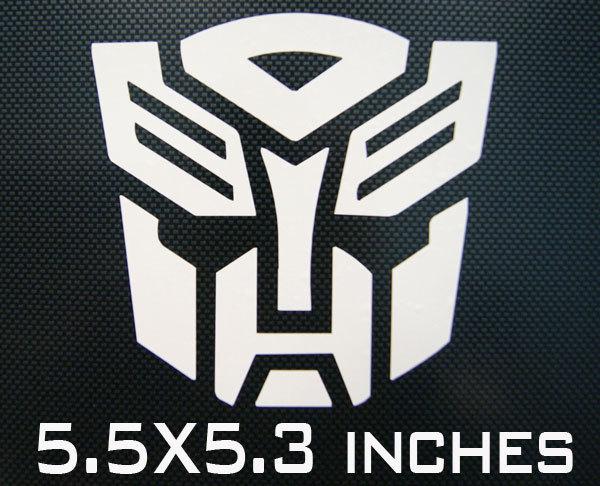 Autobot transformer logo car window decal sticker