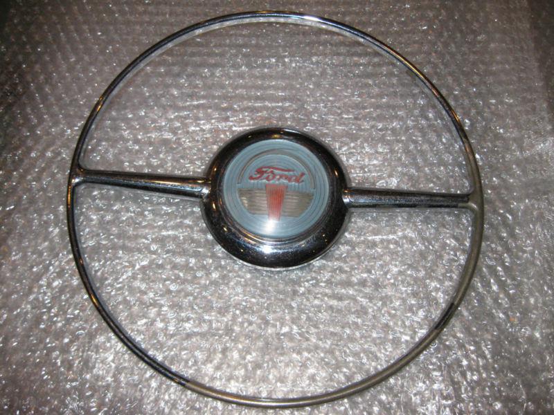 Purchase Vintage 1946 Ford Super Deluxe Horn Ring 21A3627Please read