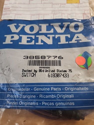 New in box genuine oem volvo penta switch 3858776