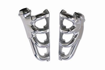 Ford racing hi-flow shorty headers silver ceramic coated 1 5/8" primaries