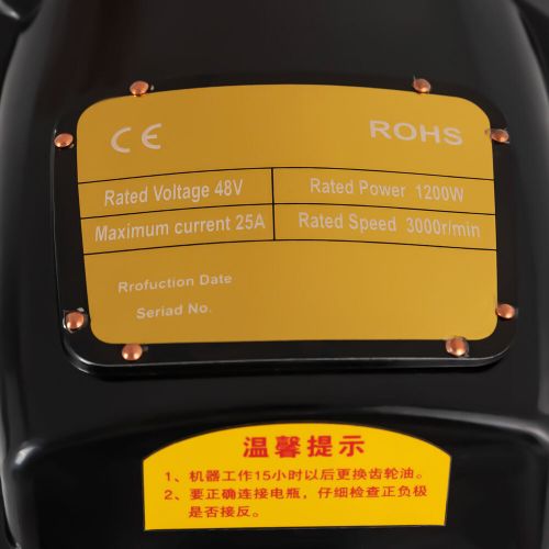 HANGKAI 1200W 48V Electric Outboard Motor ishing Boat Short Shaft Engine, US $272.04, image 4