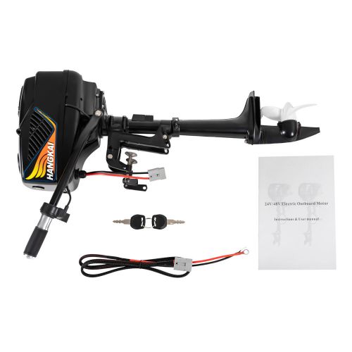 HANGKAI 1200W 48V Electric Outboard Motor ishing Boat Short Shaft Engine, US $272.04, image 14