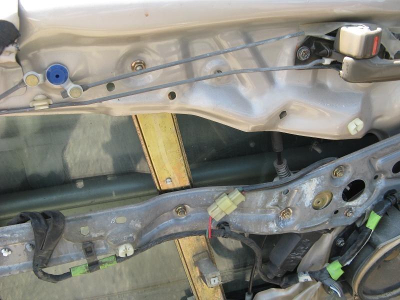 95 96 toyota camry l. left driver front window glass regulator power electric