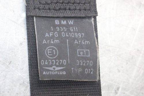 BMW OEM E30 Convertible Front Left Upper Seat Belt 72111935613 LM70, US $109.99, image 5
