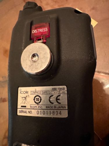 Icom HM-195B CommandMic Second Station Handset for IC-M506 IC-M605 IC-M400BB VHF, US $176.11, image 3