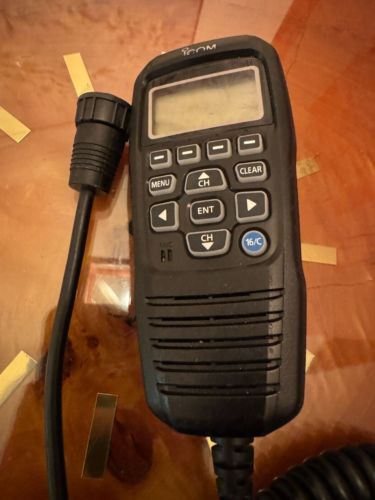 Icom HM-195B CommandMic Second Station Handset for IC-M506 IC-M605 IC-M400BB VHF, US $176.11, image 4