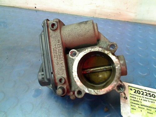 2006 Ford Focus 2 Hatchback 1.6 Ti-VCT 16V (HXDA) THROTTLE VP2S6U9E927F-, US $, image 2