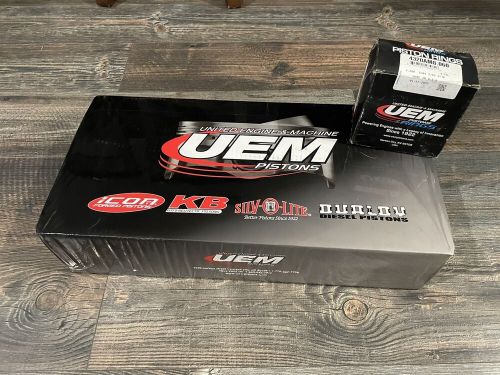 Icon forged pistons 440 chysler, .060” over with rings new