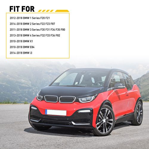 2 white+amber led side mirror for light 2017-2022 ford f250 f350 f450 super duty