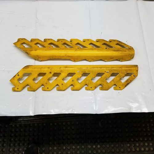 1999-2003 skidoo mxz 700 800 zx yellow tunnel foot grippers 518322697  518322698