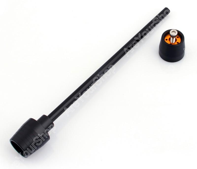 Front axle fork carsh sliders cap honda cbr 250 400 nsr250 cb400vtec gold