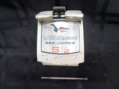 1959 JOHNSON CD-16 5.5HP COWLING SHROUD COVER TILT BRACKET 377695 OUTBOARD MOTOR, US $38.99, image 6