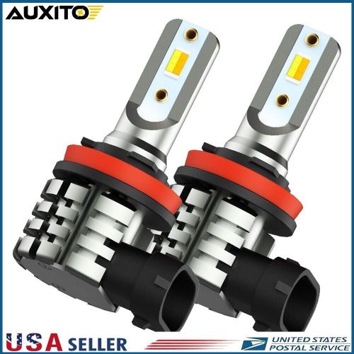 AUXITO H11 H16 H9 Dual Color LED Fog Light Driving Bulbs Switchback Amber White, US $23.99, image 12
