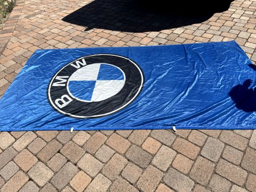 Fahnen-Herold BMW Flag 1980s Large Dealership BMW Flag 12x5 ft., US $999.00, image 2