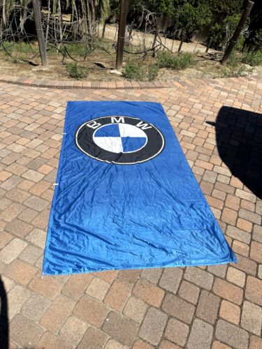 Fahnen-Herold BMW Flag 1980s Large Dealership BMW Flag 12x5 ft., US $999.00, image 5