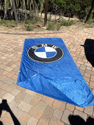 Fahnen-Herold BMW Flag 1980s Large Dealership BMW Flag 12x5 ft., US $999.00, image 8
