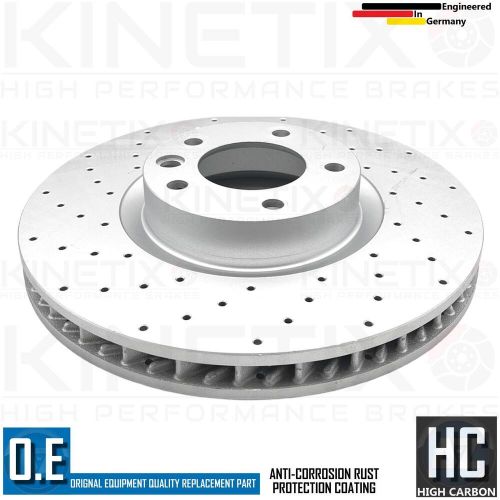 FOR PORSCHE CAYENNE VW TOUAREG CROSS DRILLED FRONT REAR BRAKE DISCS 360mm 330mm, US $, image 15