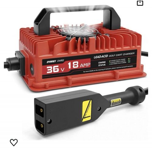 EPOWREY 18 AMP 36 Volt Golf Cart Battery Charger for EZGO TXT D Style Plug, US $110.00, image 6
