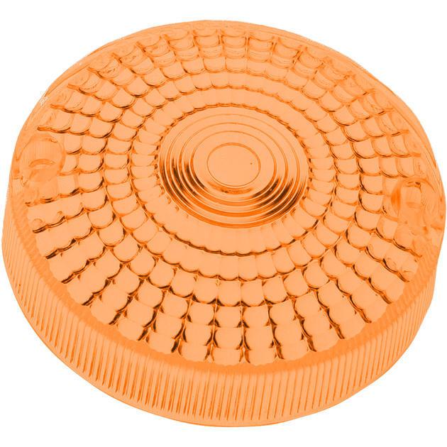 K&s dot turn signal lens amber front/rear fits honda cb400f super sport 75-77