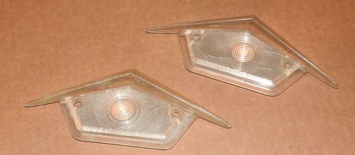 1955 PACKARD CLIPPER GRILL EXTENSION-TURN SIGNAL LIGHT BEZELS - PART #461370, US $19.99, image 3