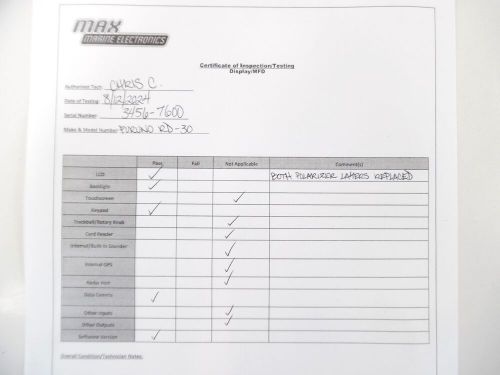 Furuno RD-30 Remote Display - Data Organizer *MME Refurbished*, US $399.99, image 3