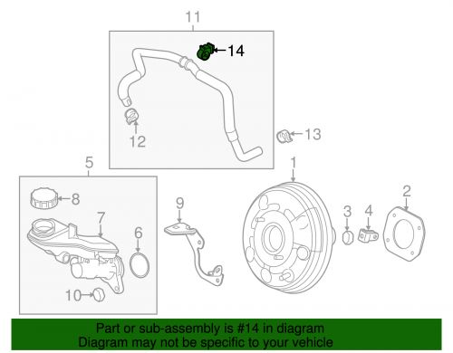 Genuine Mazda Vacuum Hose Retainer KD62-43-825, US $1.70, image 2