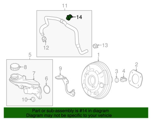 Genuine Mazda Vacuum Hose Retainer KD62-43-825, US $1.70, image 4