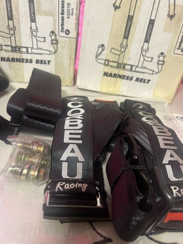 2 Boxes of Corbeau 3 Point Dual Release Bolt in Harness Belts 43201B 1 NEW 1 USE, US $124.99, image 2
