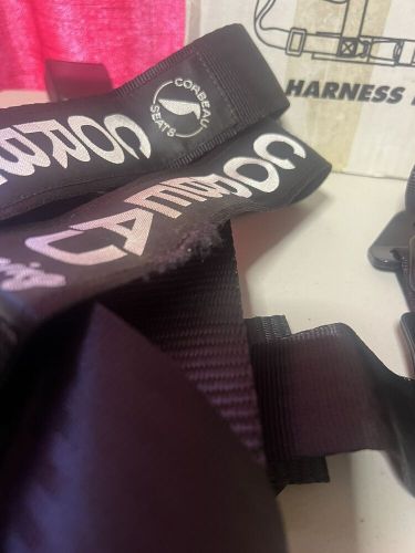 2 Boxes of Corbeau 3 Point Dual Release Bolt in Harness Belts 43201B 1 NEW 1 USE, US $124.99, image 3