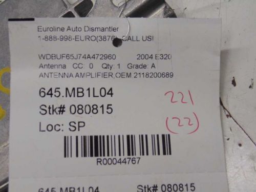 2004 Antenna MERCEDES-BENZ E320 44767, US $33.99, image 11