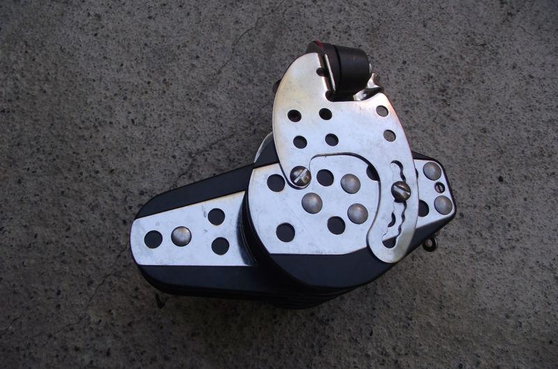 Harken 3" hexaratchet triple block wit cam cleat for mainsail control