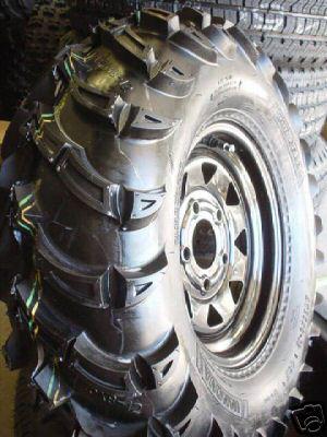 2 new 25x10x12 25x10.00-12" innova mud gear atv tires 25 10 12"   