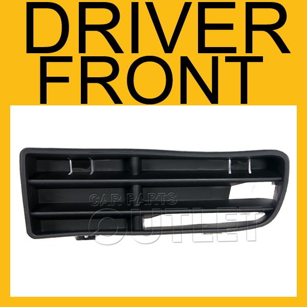 1999-2005 vw golf gti front bumper outer cover grille 2/4dr gl/gls tdi gen4 left