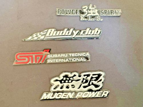 Subaru STI Metal Badge - Impreza WRX Legacy Forester Rally Decal Emblem Sticker, AU $4.00, image 2