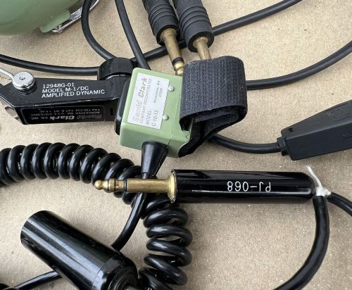 David Clark H10-30 General Aviation Headset with Volume Control Tested & Good, US $145.00, image 4