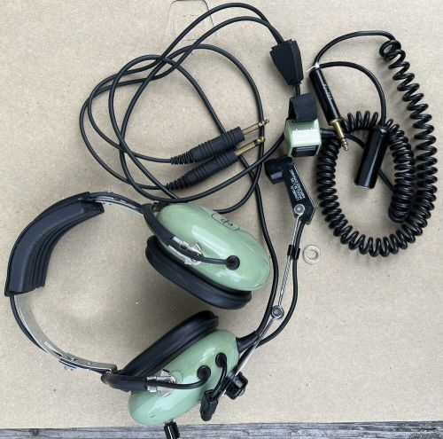 David Clark H10-30 General Aviation Headset with Volume Control Tested & Good, US $145.00, image 7