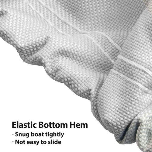 11-13ft trailerable heavy duty waterproof boat cover,600d marine grade polyester