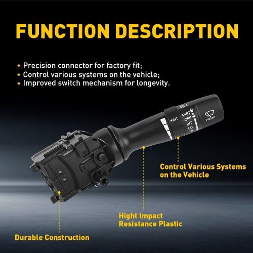 Windshield Wiper Switch Ctrol for 2011-14 Hyundai 2.0L Sonata 2.4L 93420-1U000, US $21.99, image 8