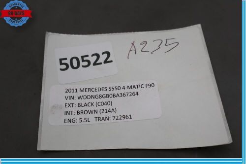 05-15 Mercedes W221 S400 S550 E550 Engine Motor Air Valve 0021407560 Oem, US $70.00, image 3