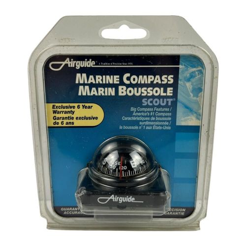 Vintage Airguide Marine Compass Scout Black Model 1002 01002BW New Sealed, US $24.99, image 2