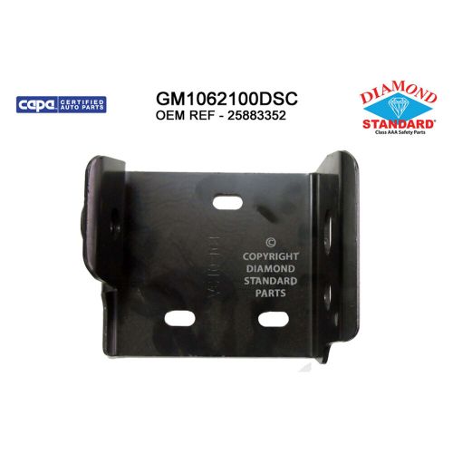 Gm1062100 new replacement front driver side inner bumper bracket ds-capa
