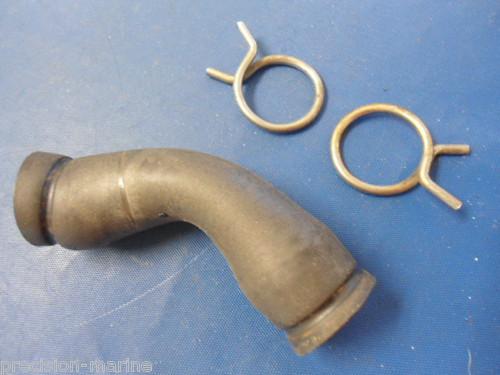 315644, hose, cyl.head, port, 1972 evinrude 85 hp model 85esl72r, v4