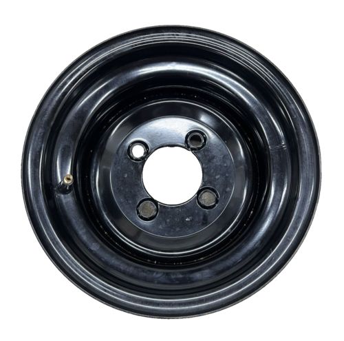 One 10 inch Steel Golf Cart Wheel | 3:4 Offset | Black | 4x100mm Bolt Pattern, US $39.99, image 5