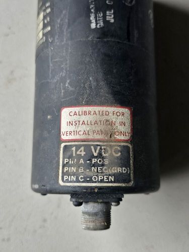 Brittain industries gyroscopic rate of turn indicatoe gauge tc100(12) aviation