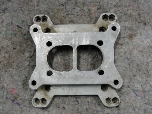 RACING CARBURETOR ADAPTER SPACER PLATE 2-BARREL TO 4-BARREL., US $8.00, image 2