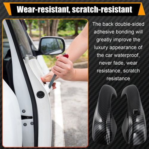 Car Exterior Door Handle Cover and Bowl Trim, Protection in Carbon Fiber3733-, US $, image 2