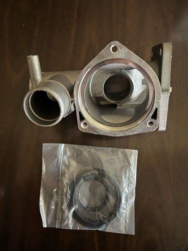 Lincoln ls ford thunderbird aluminum thermostat housing kit uro parts nce2247ad