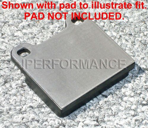 Titanium brake pad shim heat shield set for maserati 228i 1989-1990, rear