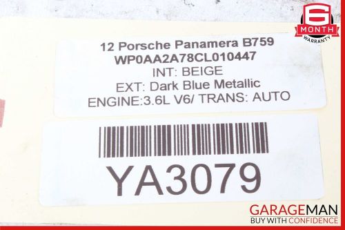 10-19 Porsche Panamera 970 Fuel Pump Control Module Unit 7P0906093 OEM, US $60.00, image 4